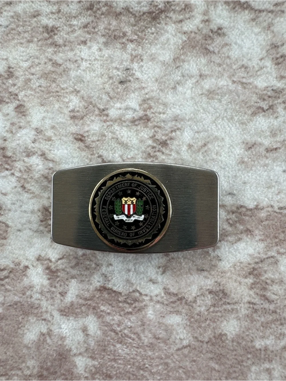 FBI money clip multi faceted